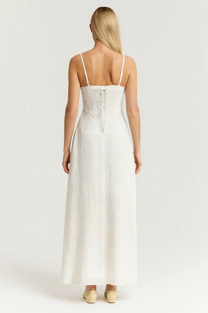 Dames Jurk | Elegant | Spaghetti Bandjes | Herfst