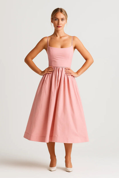 Dames Jurk | Elegant | Spaghettibandjes | Lente