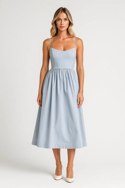 Dames Jurk | Elegant | Spaghettibandjes | Lente