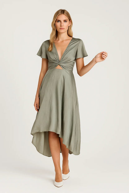 Dames Jurk | Elegant | V-Hals | Zomer