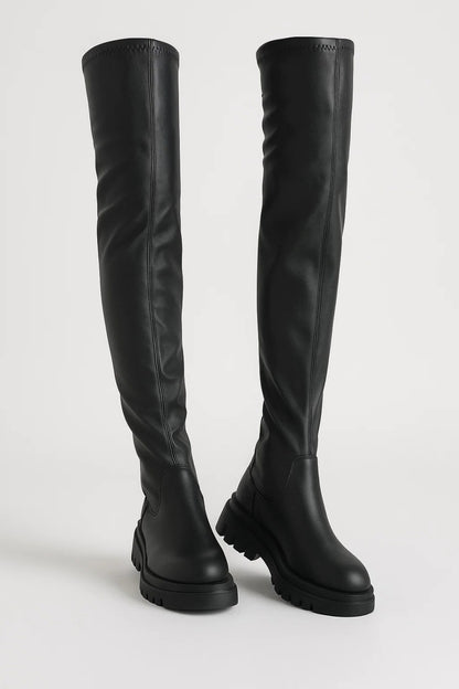 Dames Laarzen | Minimalistisch | Hoge Schacht | Winter