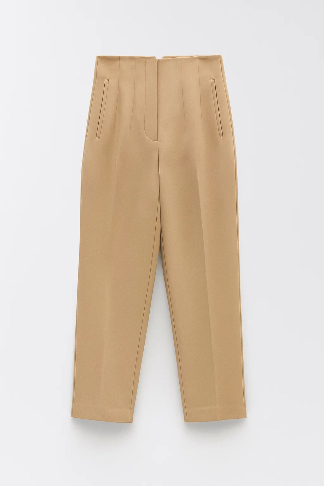 Dames Pantalon | Hoge Taille met Persvouw | Tijdloze Zakelijke Stijl