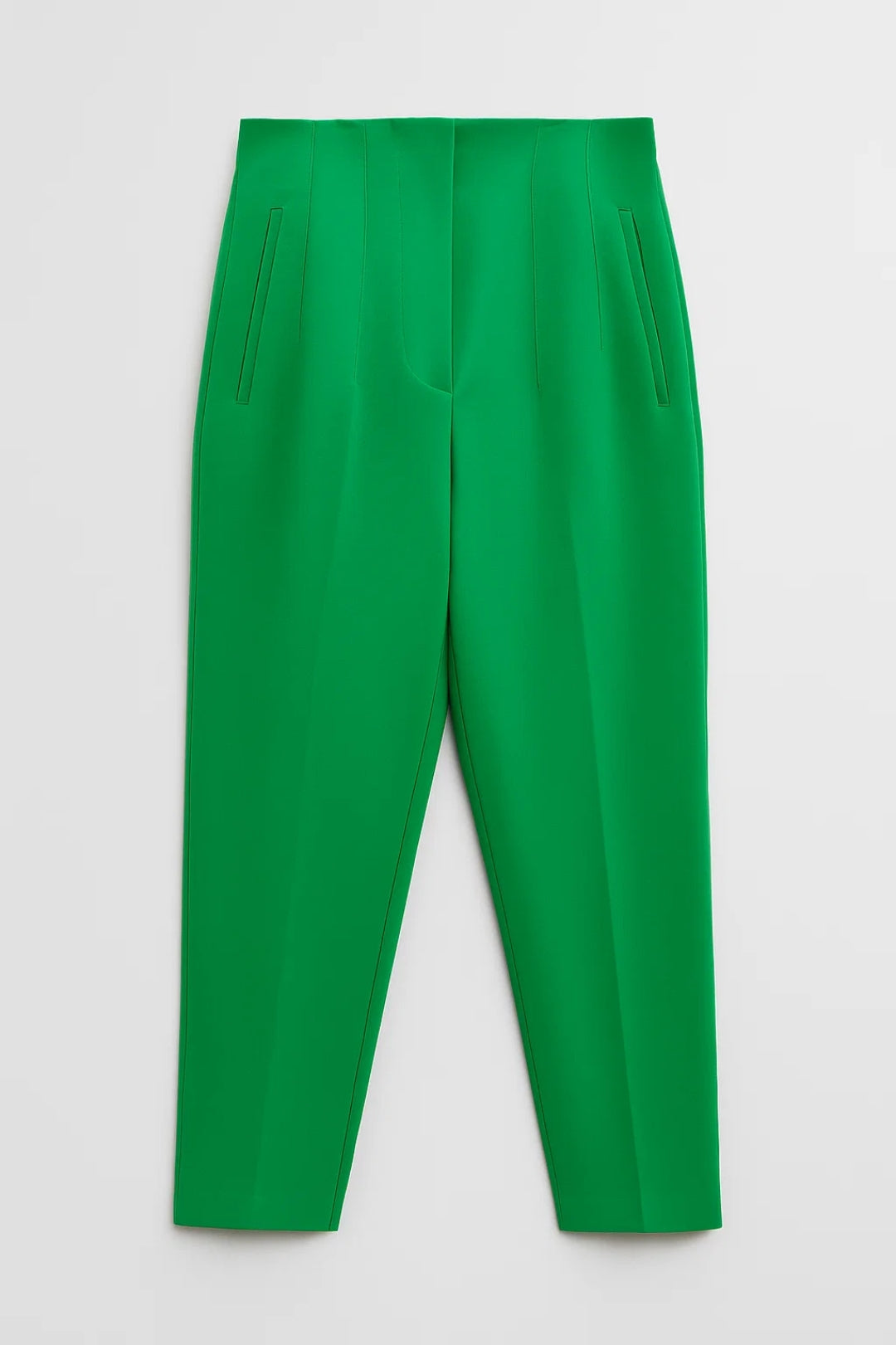 Dames Pantalon | Hoge Taille met Persvouw | Tijdloze Zakelijke Stijl