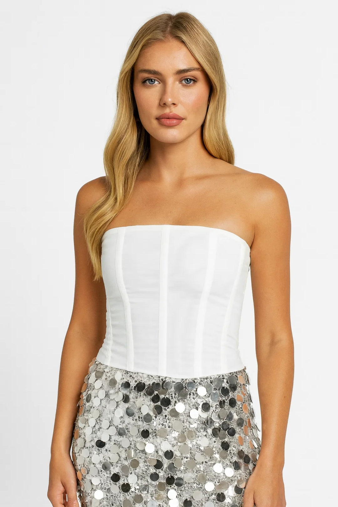 Corset Top Dames - Strapless Figuuromhullend Model | Elegant