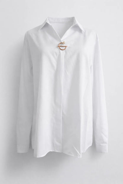 Dames blouse | Elegant & Comfortabel | Met kraag | All season