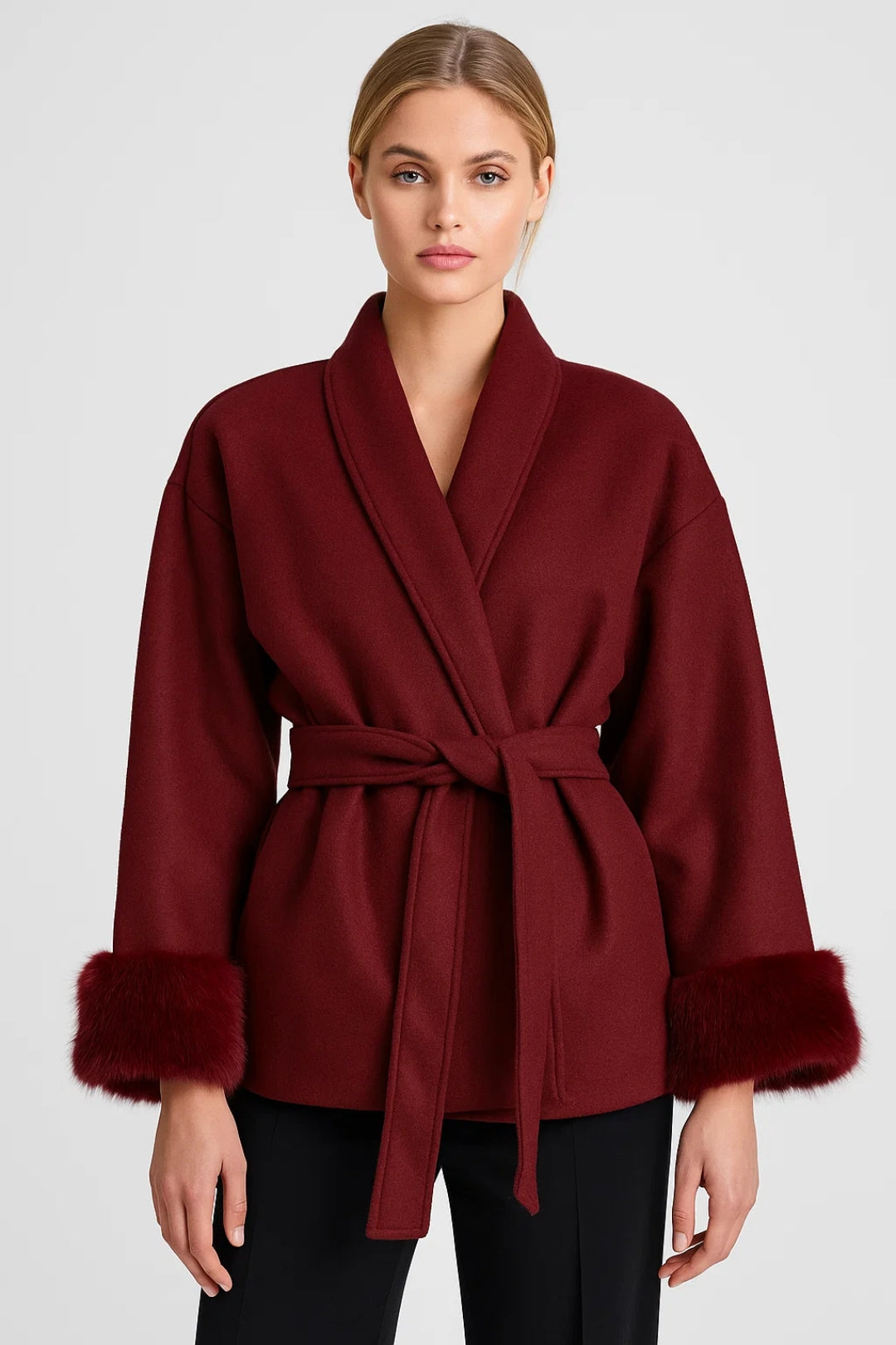 Jas Dames | Kimonomodel | Met Ceintuur | Winter | Comfortabele pasvorm | Ideaal voor koude dagen