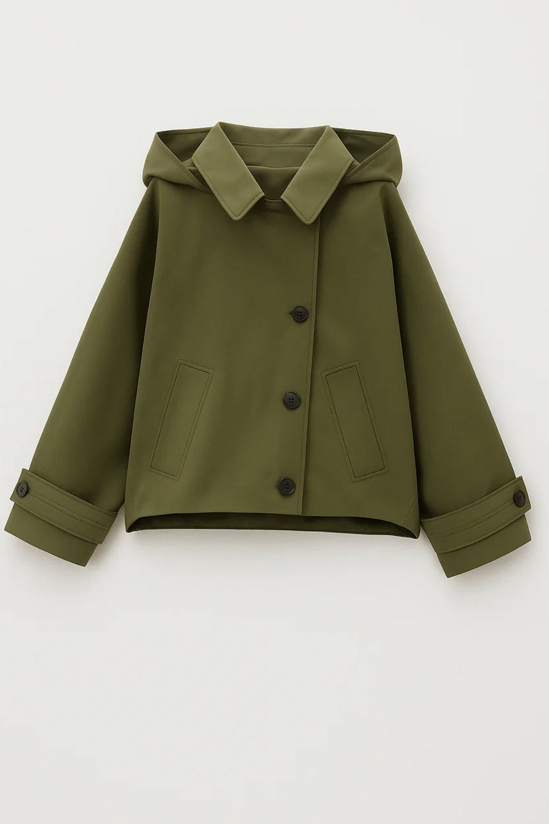 Jas Dames | Kort Model | Met Capuchon | All-Season | Comfortabele pasvorm | Geschikt voor dagelijks gebruik