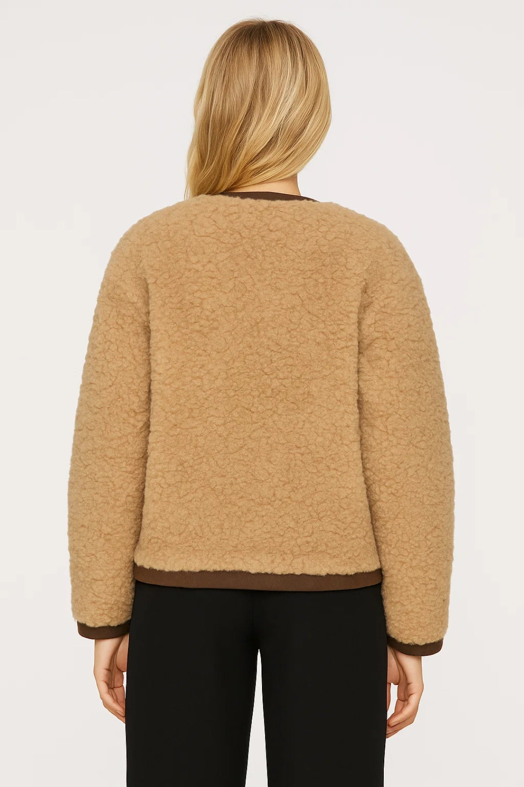 Jas Dames | Kort Model | Contrasterende Afwerking | Winter | Comfortabele pasvorm | Ideaal voor koude dagen