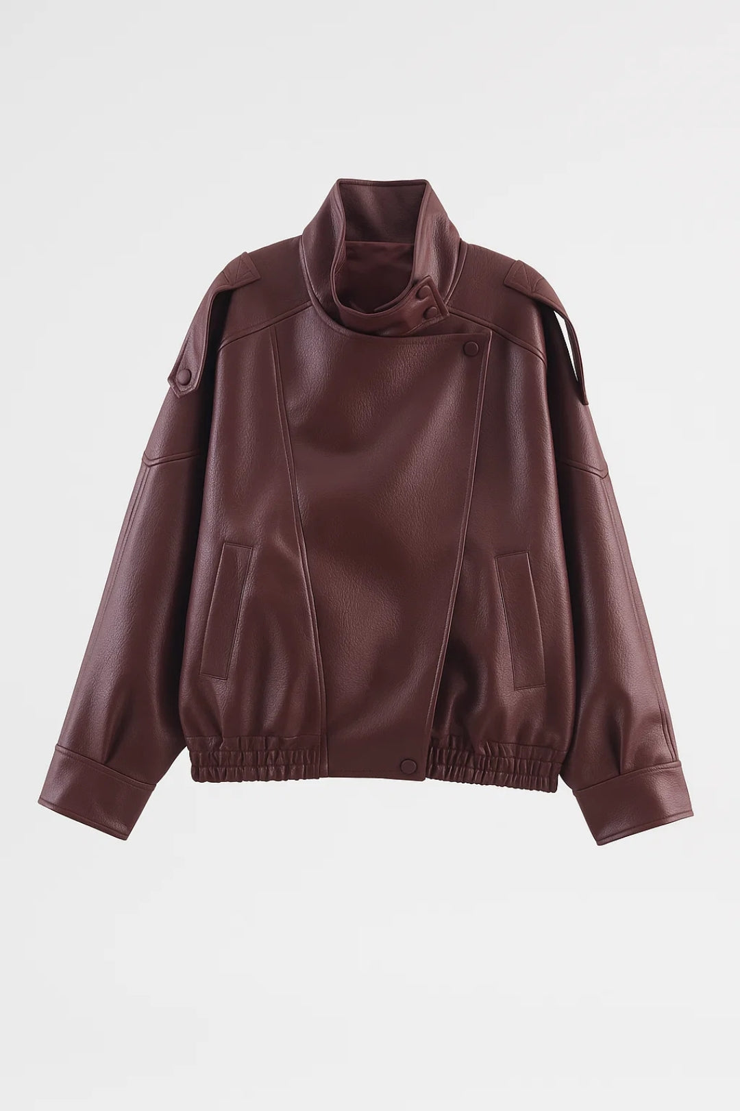 Jas Dames | Oversized | Hoge Kraag | All-Season | Comfortabele pasvorm | Geschikt voor dagelijks gebruik