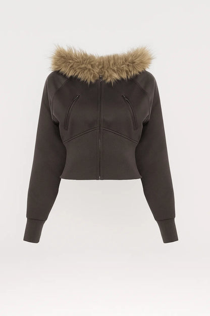 Jas Dames | Getailleerd | Met Capuchon | All-Season | Comfortabele pasvorm | Geschikt voor dagelijks gebruik