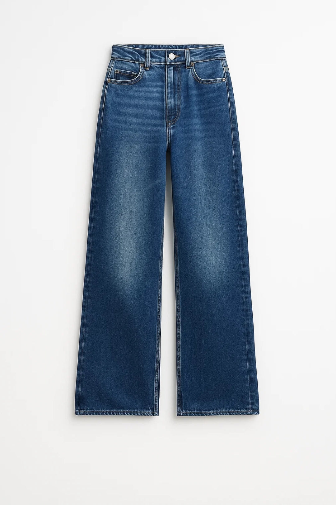 Damesjeans | High-Waist Wide Leg Model | Tijdloos en Veelzijdig voor Elke Dag