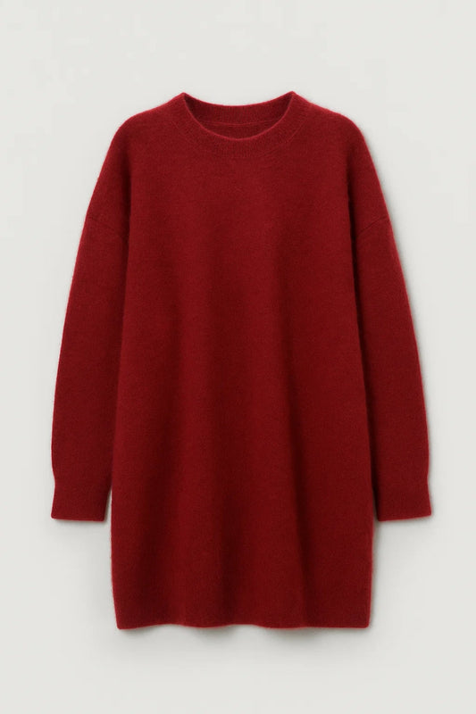 Damestrui | Losvallende Trui met Ronde Hals | Elegant en Comfortabel