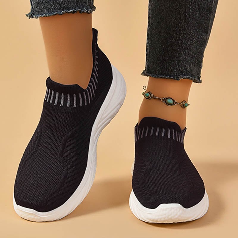 Femke - Casual Comfort Instappers Dames met Lichtgewicht Zool en Elastische Pasvorm