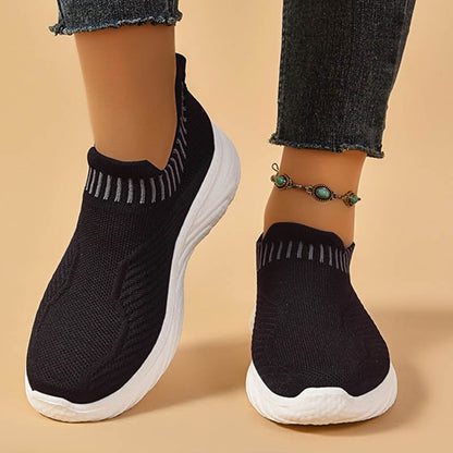 Femke - Casual Comfort Instappers Dames met Lichtgewicht Zool en Elastische Pasvorm