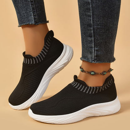 Femke - Casual Comfort Instappers Dames met Lichtgewicht Zool en Elastische Pasvorm