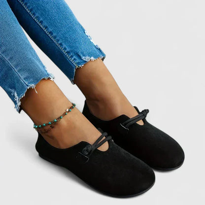 Fenna - Boho Orthopedische Sandalen Dames met Touwdetail en Platte Zool