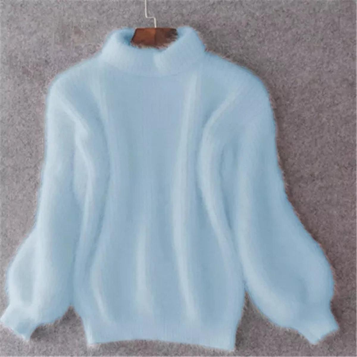 Fenna - Coltrui dames oversized warm en zacht gebreid met lange mouw