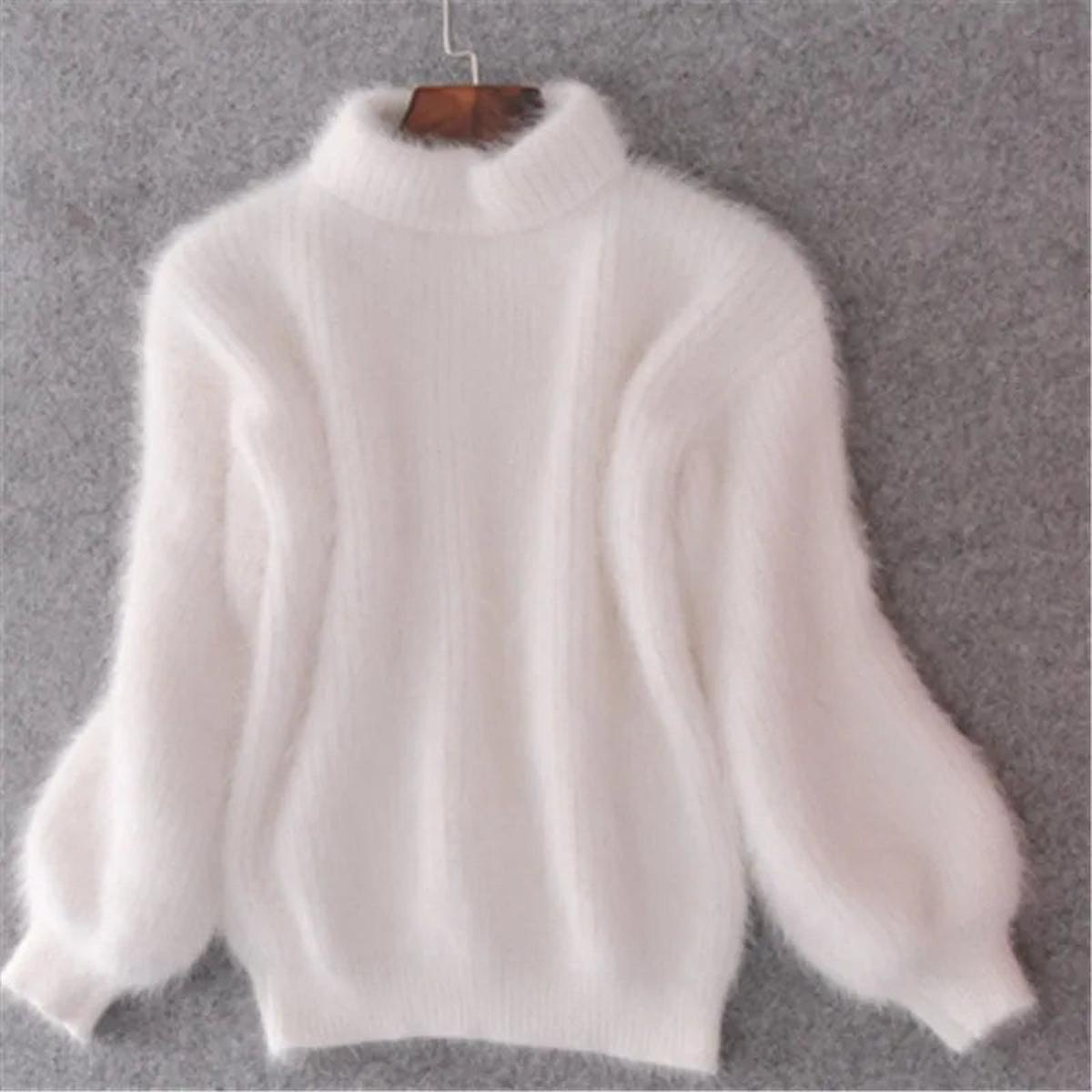 Fenna - Coltrui dames oversized warm en zacht gebreid met lange mouw