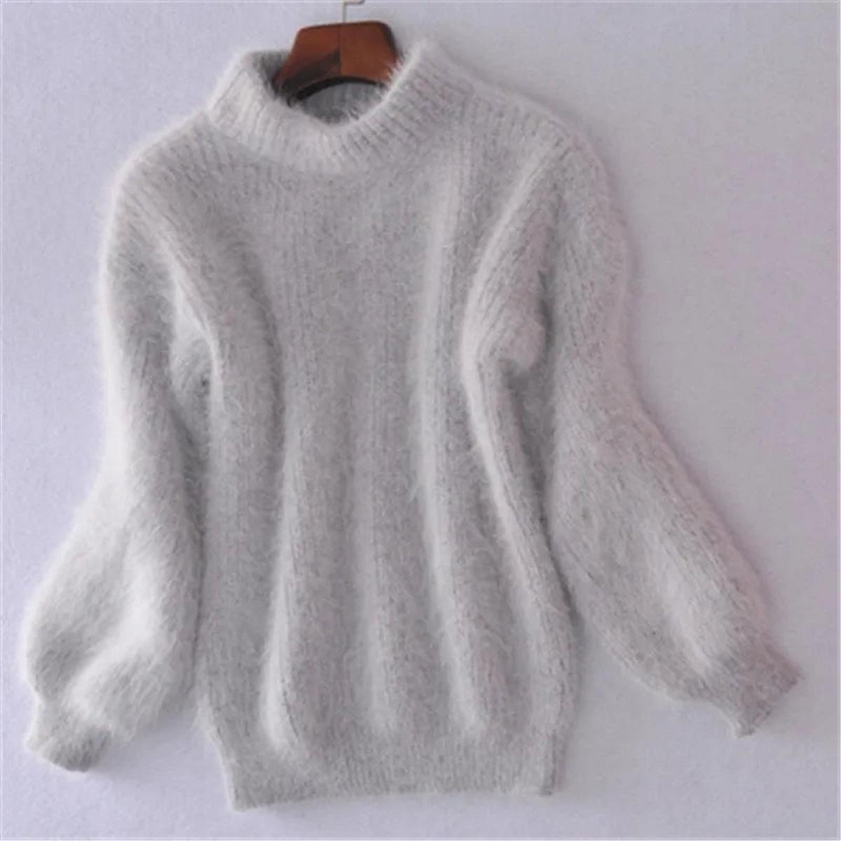 Fenna - Coltrui dames oversized warm en zacht gebreid met lange mouw
