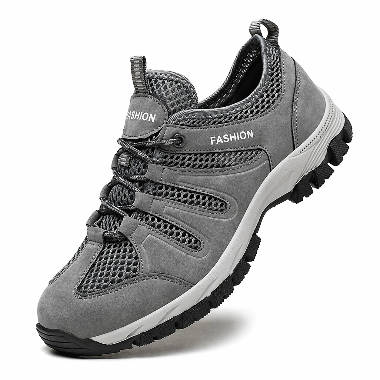 Fenna - Stoere Orthopedische Sneakers Dames met Veters en Geprofileerde Zool
