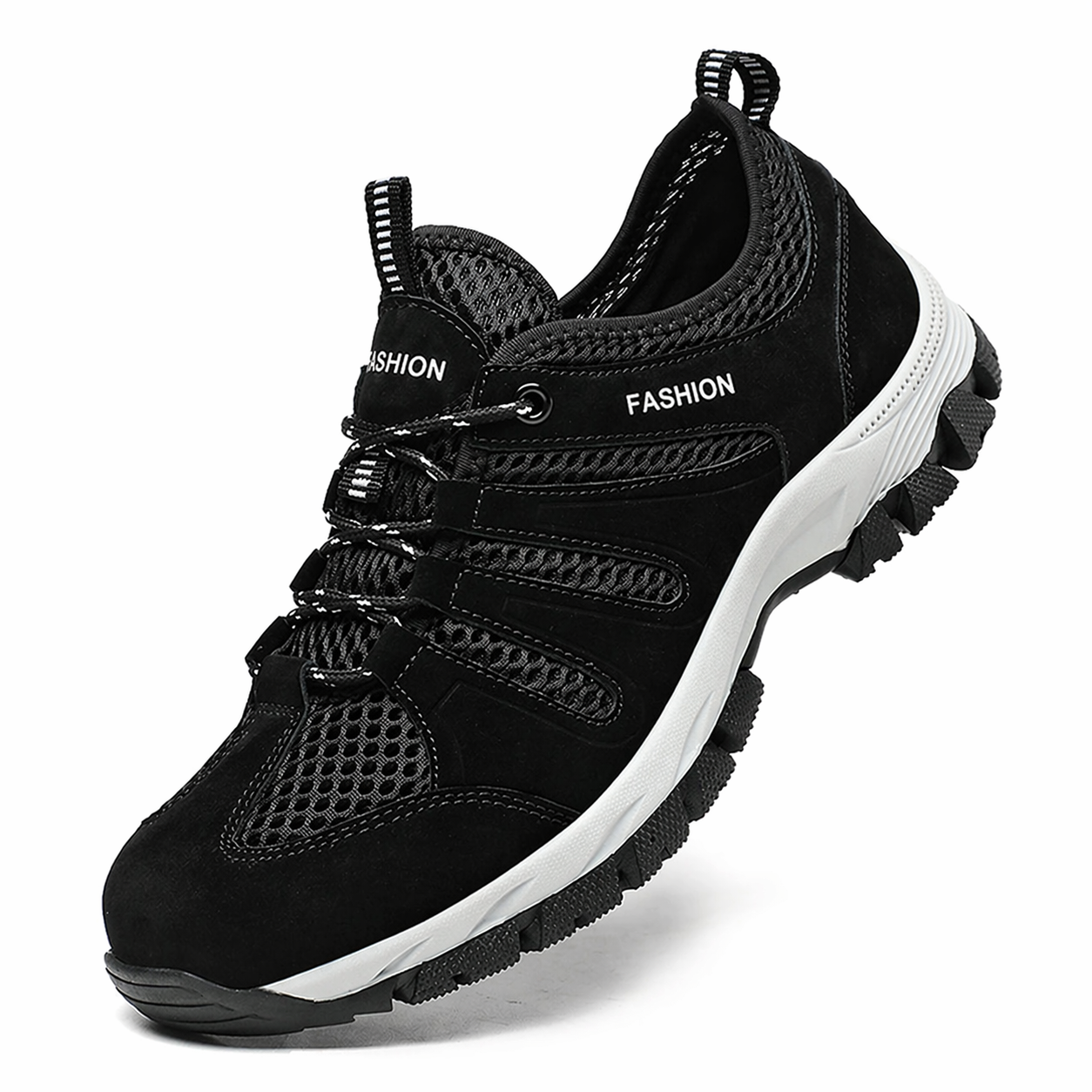 Fenna - Stoere Orthopedische Sneakers Dames met Veters en Geprofileerde Zool