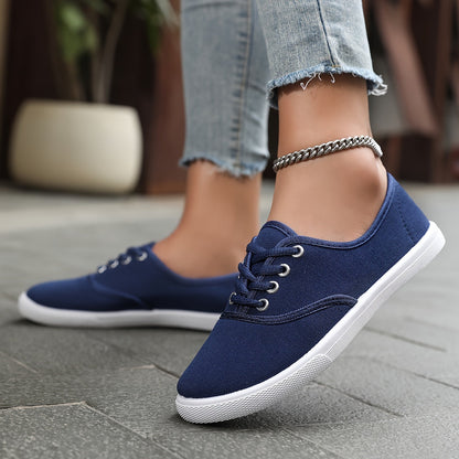 Fenna - Vintage Comfort Sneakers Dames met Veters en Lichtgewicht Zool