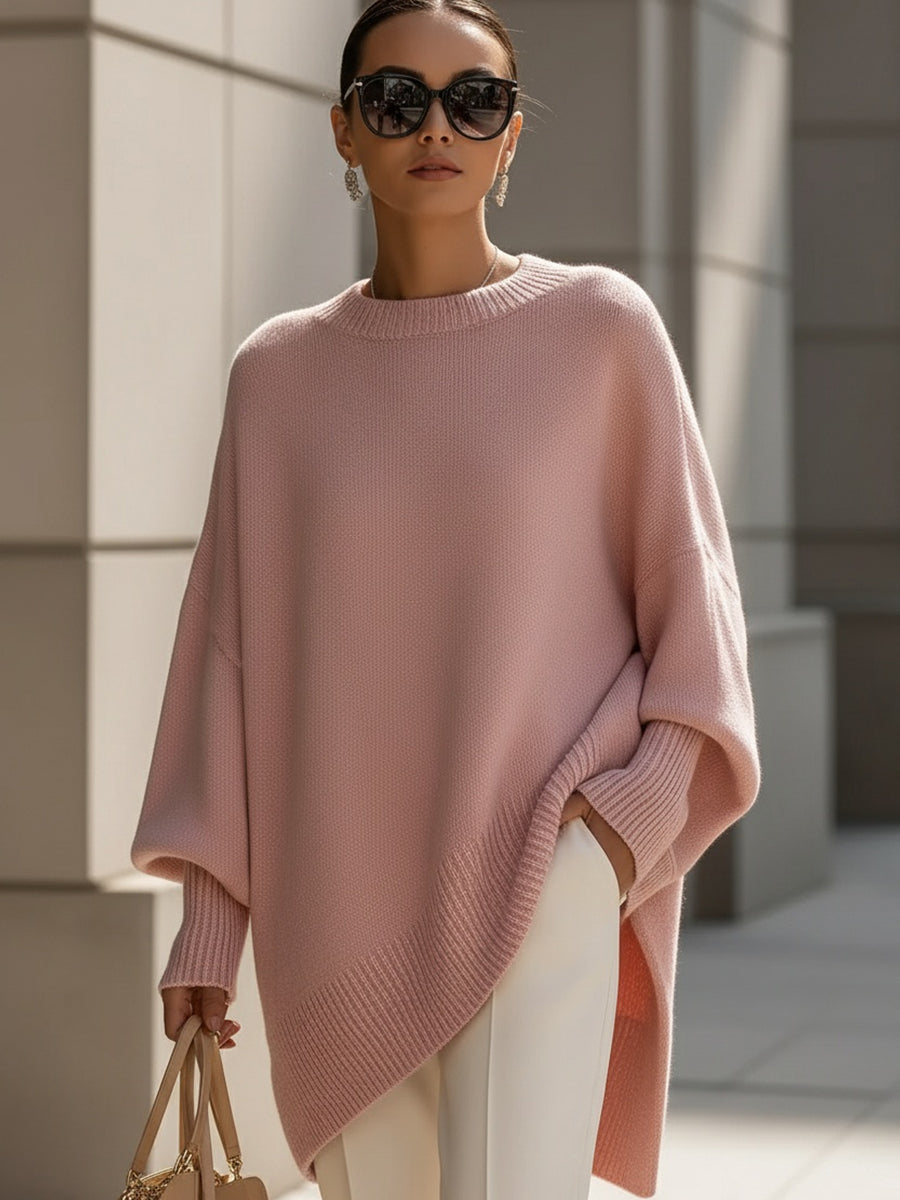 Fenna - Dames Trui Oversized Gebreide Stijl voor de Herfst
