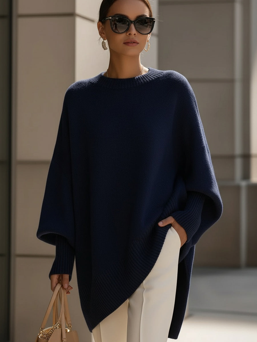 Fenna - Dames Trui Oversized Gebreide Stijl voor de Herfst