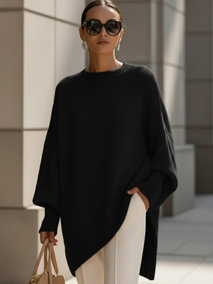 Fenna - Dames Trui Oversized Gebreide Stijl voor de Herfst