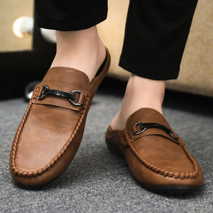 Finn - Casual Comfortabele Mules Heren met Soepele Pasvorm en Moeiteloos Instapgemak