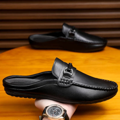 Finn - Casual Comfortabele Mules Heren met Soepele Pasvorm en Moeiteloos Instapgemak