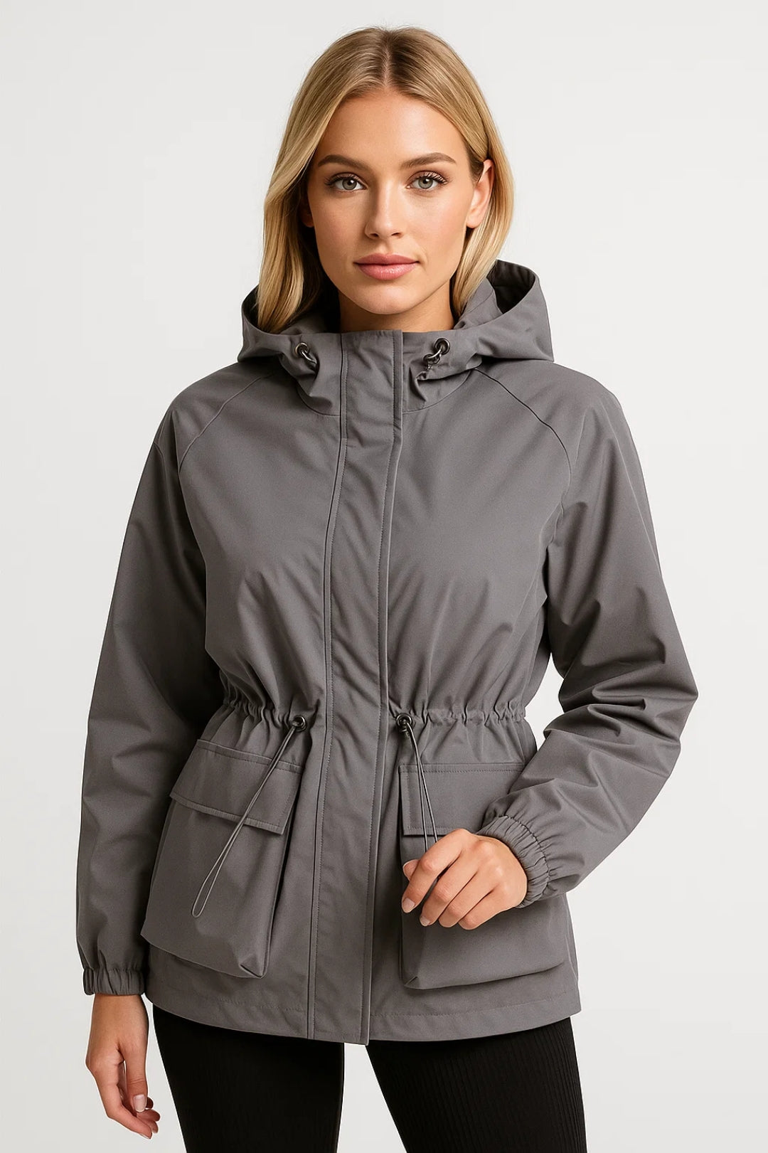 Dames Jas | Capuchon | Casual | All-Season | Fijne pasvorm | Praktisch ontwerp