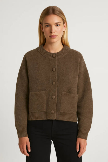 Vest Dames | Ronde Hals | Knoopsluiting | Herfst | Comfortabele pasvorm | Geschikt voor dagelijks gebruik