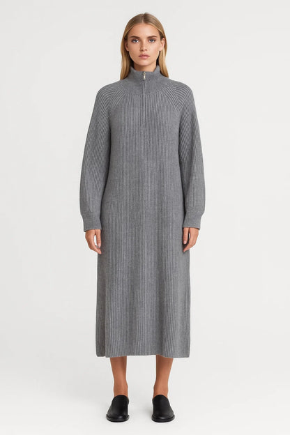 Dames Jurk | Minimalistisch | Modern | Winter | Comfortabele pasvorm | Verzorgde uitstraling