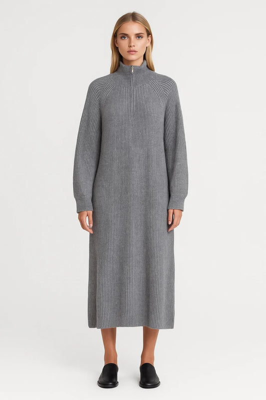 Dames Jurk | Minimalistisch | Modern | Winter | Comfortabele pasvorm | Verzorgde uitstraling