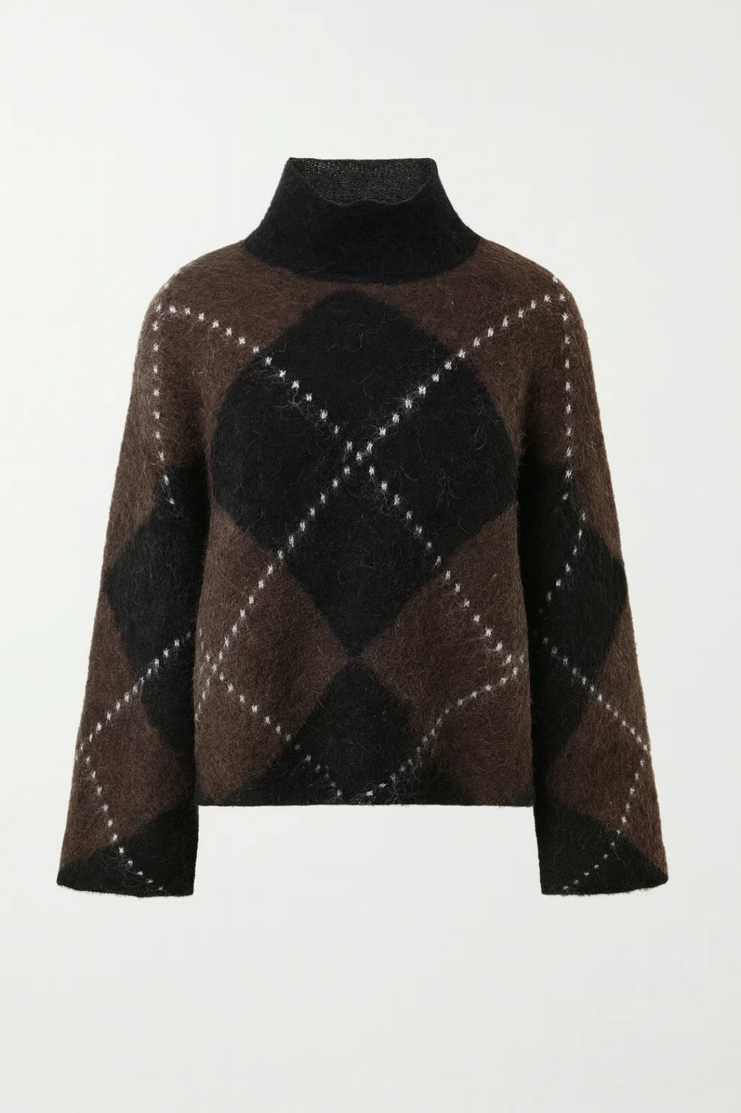 Set Dames | Gebreid | Ruitmotief | Winter | Comfortabele pasvorm | Ideaal voor koude dagen