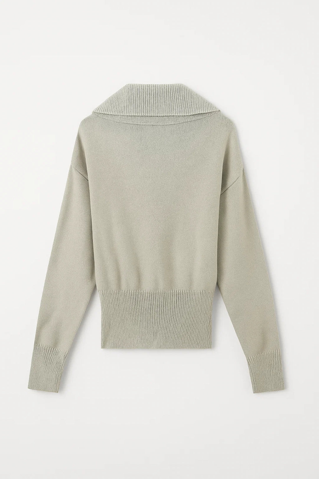 Gebreide Trui | Polokraag met Knoopsluiting | Verfijnd en Comfortabel