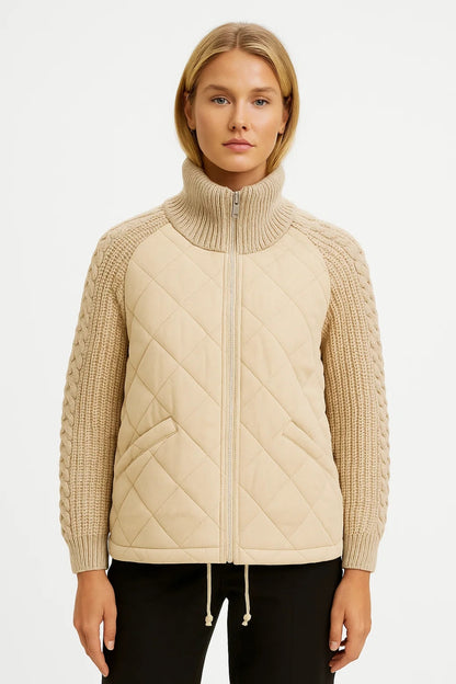 Tussenjas Dames | Gewatteerd | Met Rits | Winter | Comfortabele pasvorm | Ideaal voor koude dagen