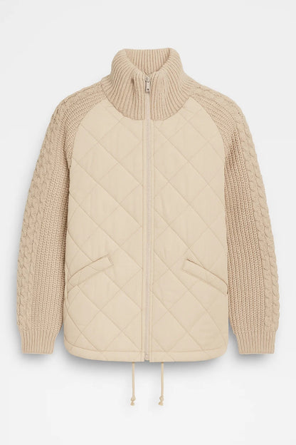 Tussenjas Dames | Gewatteerd | Met Rits | Winter | Comfortabele pasvorm | Ideaal voor koude dagen