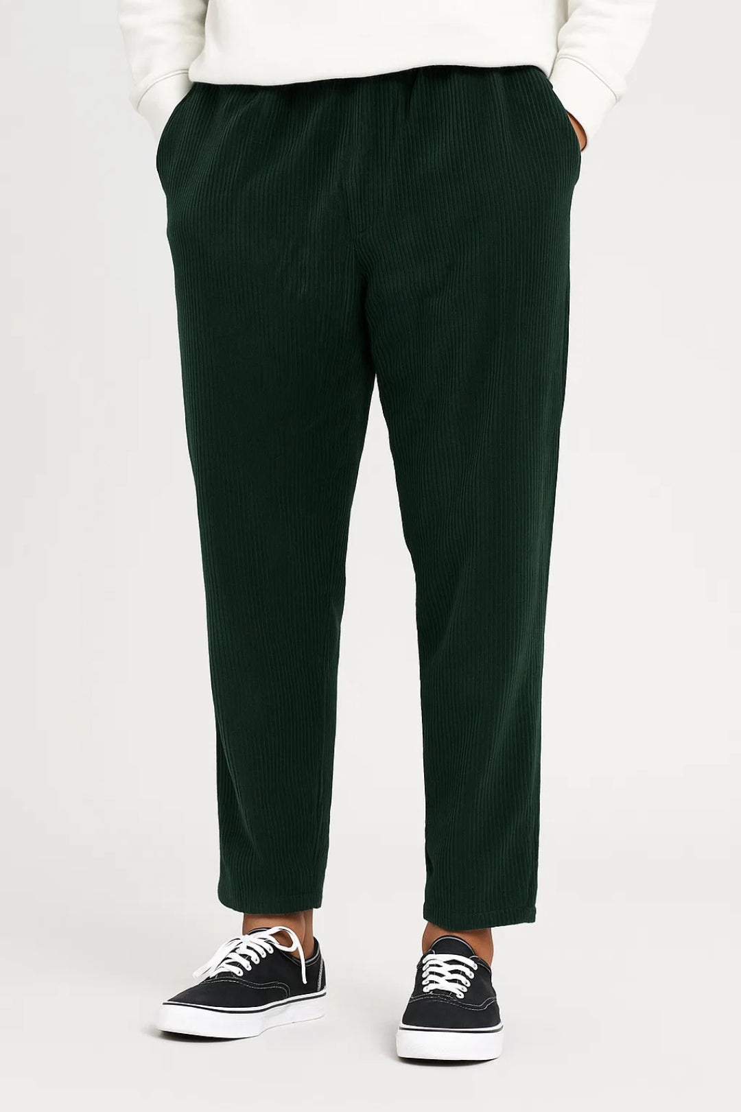 Broek Heren | Ribstructuur | Comfortabele Pasvorm | Winter | Ideaal voor koude dagen | Geschikt voor dagelijks gebruik