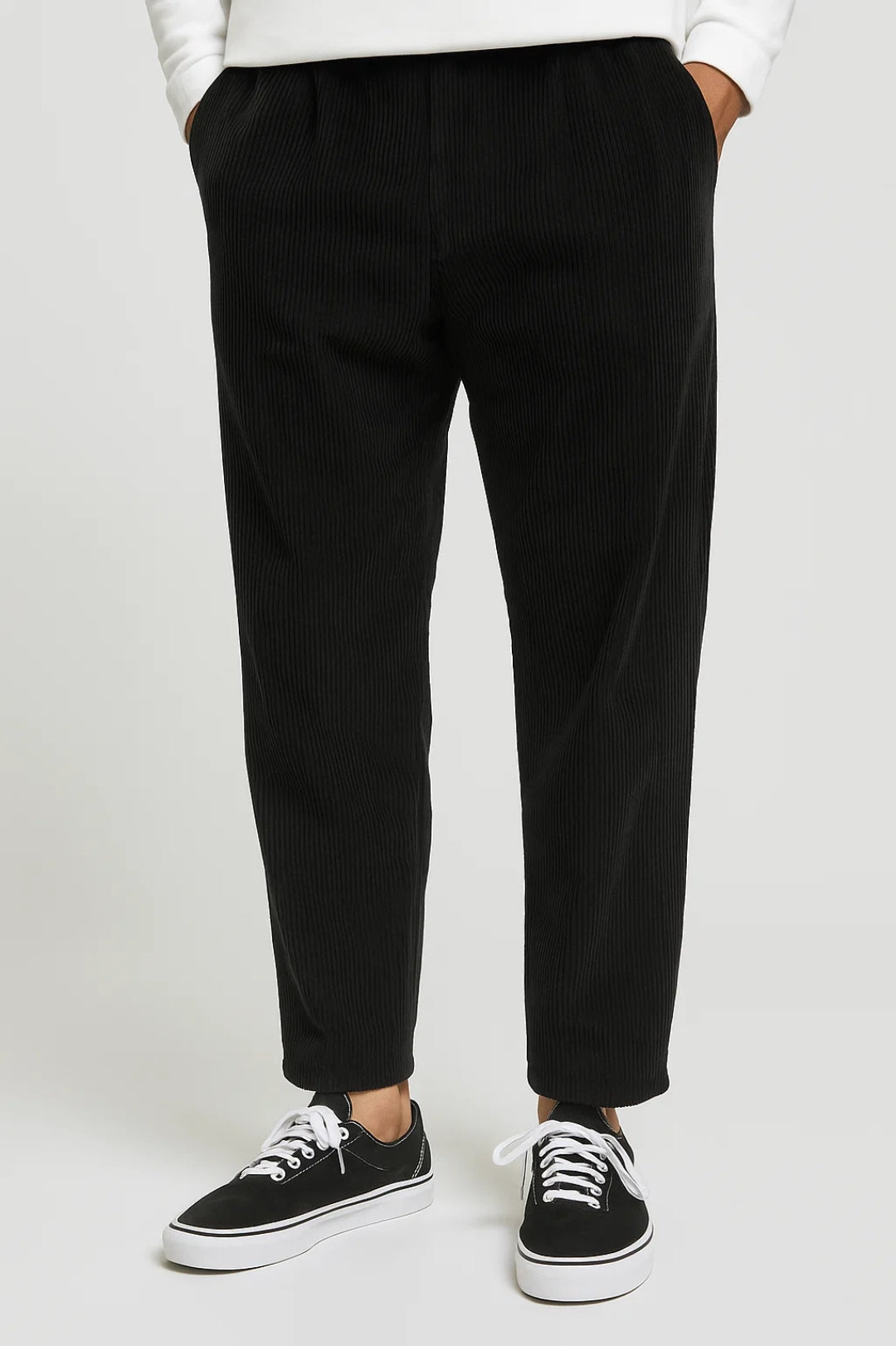 Broek Heren | Ribstructuur | Comfortabele Pasvorm | Winter | Ideaal voor koude dagen | Geschikt voor dagelijks gebruik