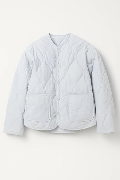 Gewatteerde Damesjas | Minimalistisch Design met Drukknopen | Licht en Functioneel