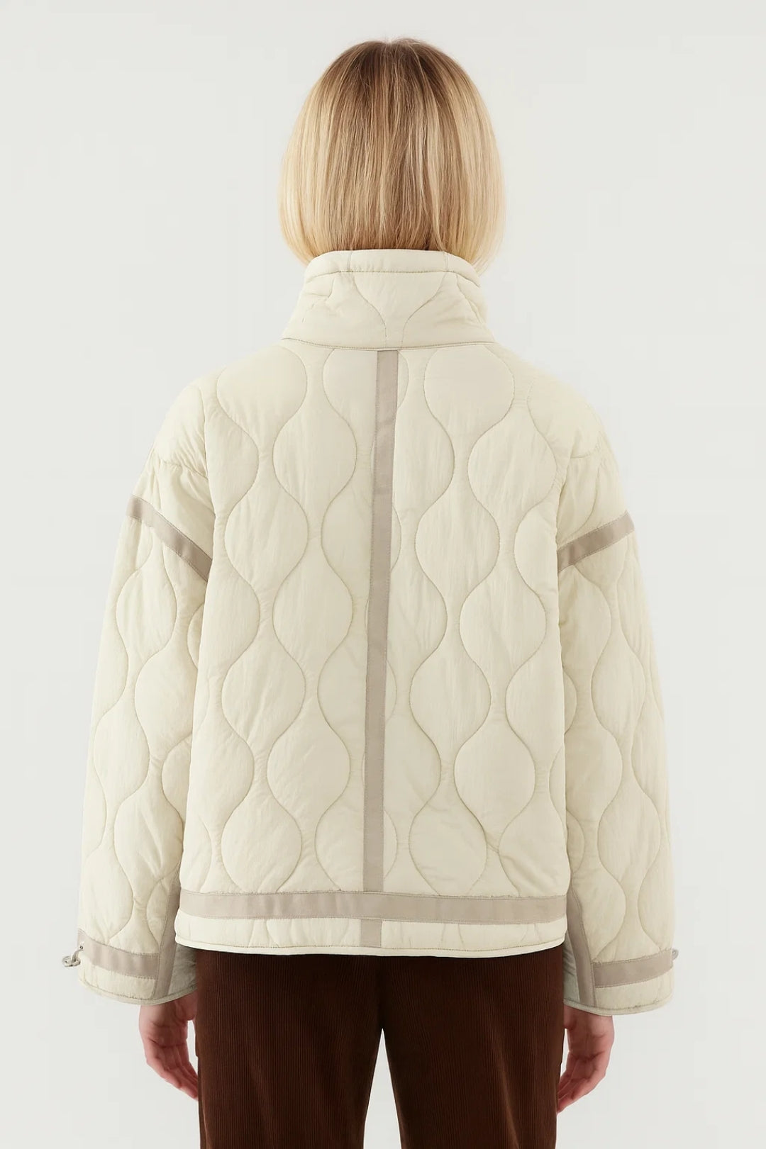 Tussenjas Dames | Gewatteerd | Hoge Kraag | Herfst | Comfortabele pasvorm | Geschikt voor dagelijks gebruik