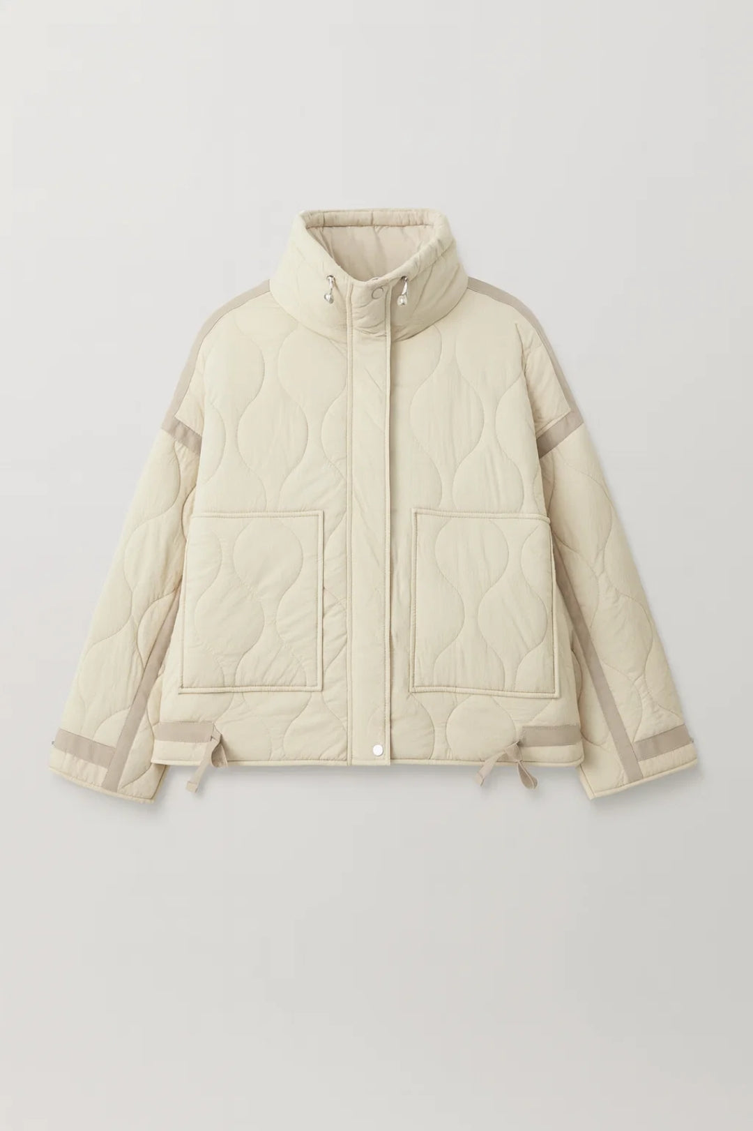 Tussenjas Dames | Gewatteerd | Hoge Kraag | Herfst | Comfortabele pasvorm | Geschikt voor dagelijks gebruik