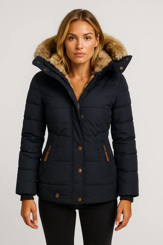 Winterjas Dames | Gewatteerd | Met Capuchon | Winter | Comfortabele pasvorm | Ideaal voor koude dagen