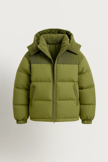 Pufferjas Heren | Gewatteerd | Met Capuchon | Winter | Comfortabele pasvorm | Ideaal voor koude dagen