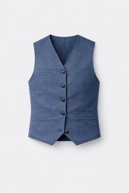 Gilet heren | Elegant & Comfortabel | Getailleerd silhouet | All season