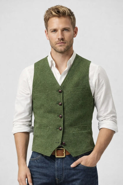 Gilet heren | Elegant & Comfortabel | Getailleerd silhouet | All season