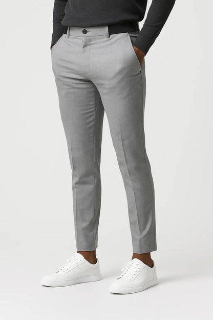 Heren Broek | Slimfit | Hoge Taille | Lente