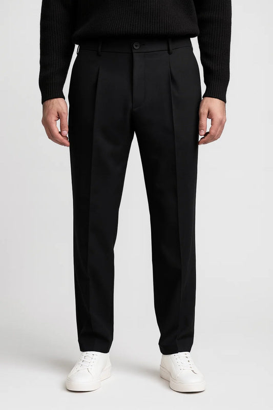 Heren Broek | Straight Leg | Hoge Taille | Lente